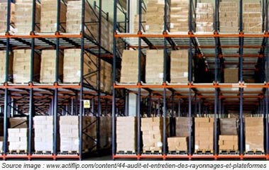 Plateforme de stockage