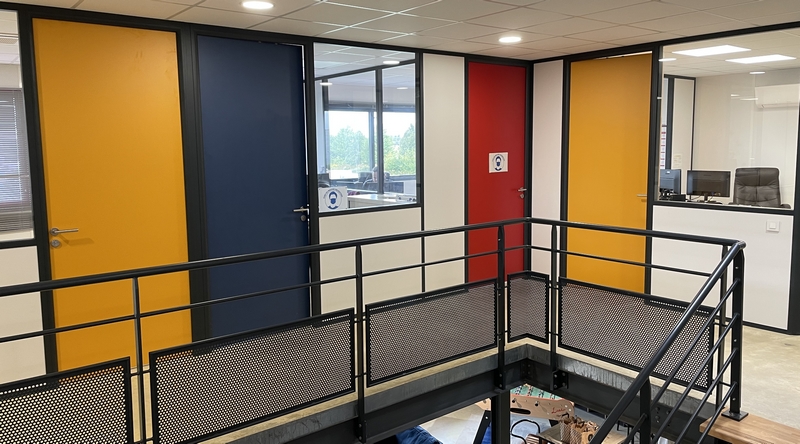 Porte partition en PVC - à la façonnerie